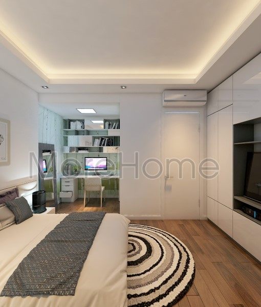 Thiết kế nội thất phòng ngủ căn hộ Lexington